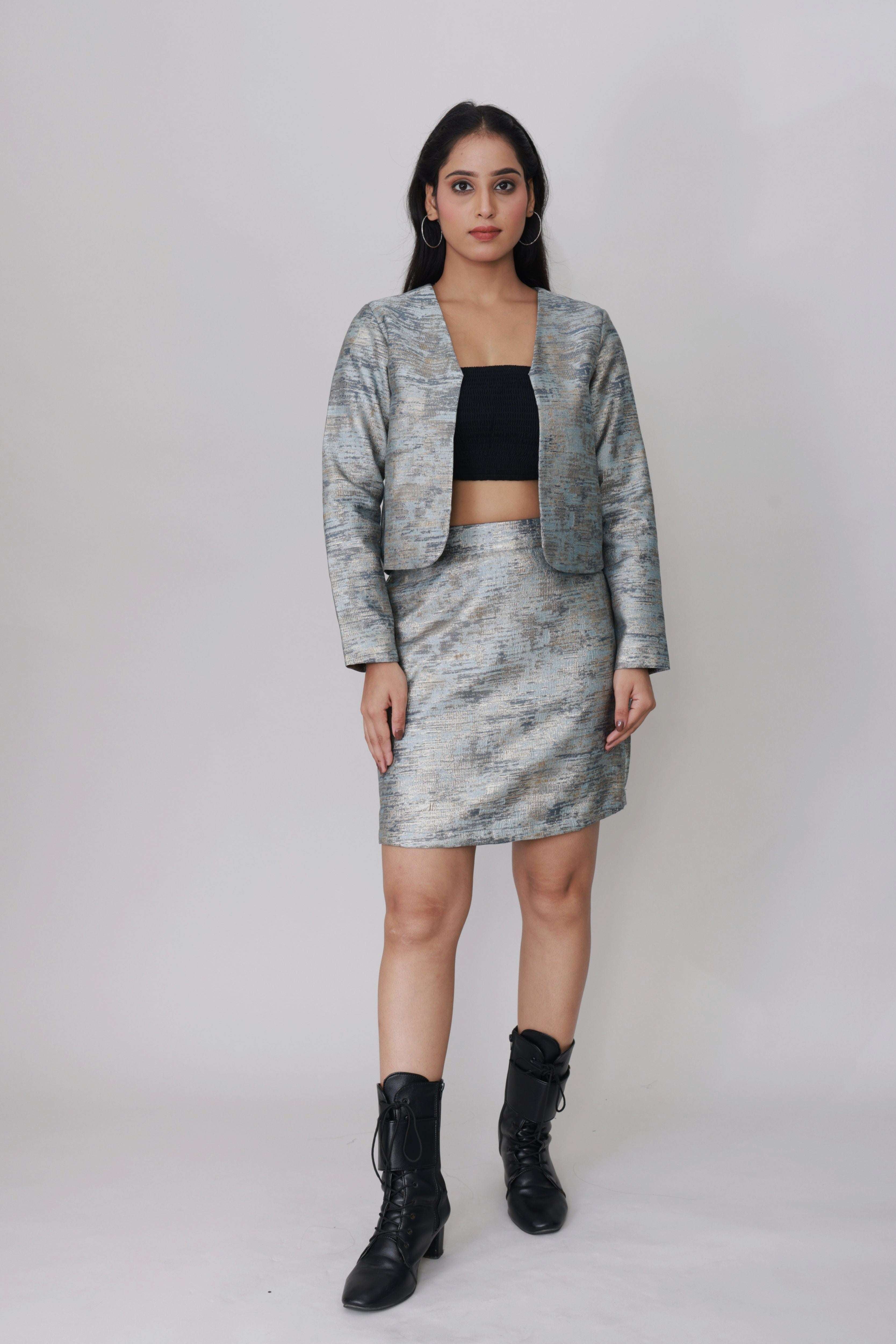 Silver Mist Co-ord Set