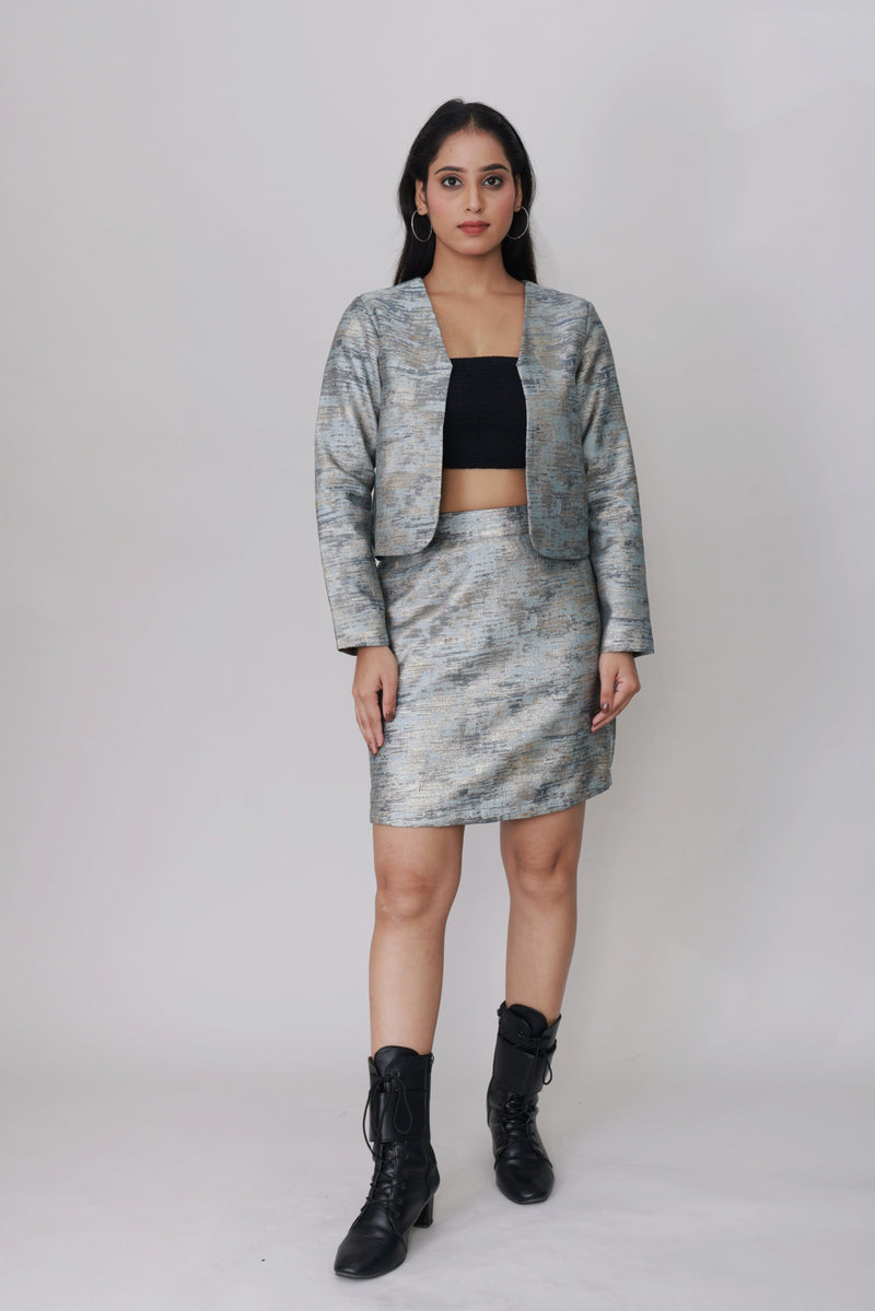 Silver Mist Co-ord Set