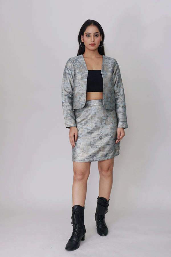 Silver Mist Co-ord Set