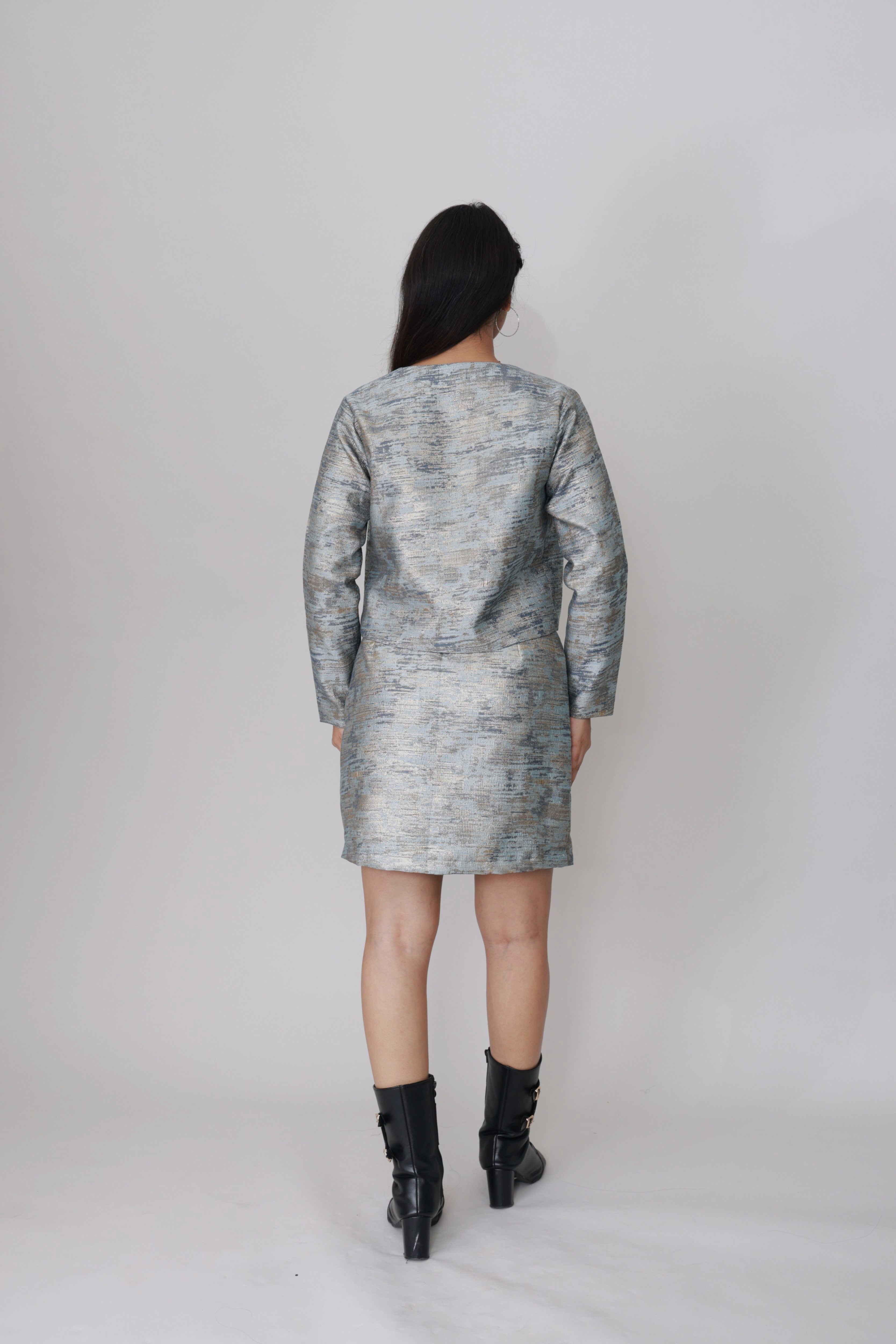 Silver Mist Co-ord Set