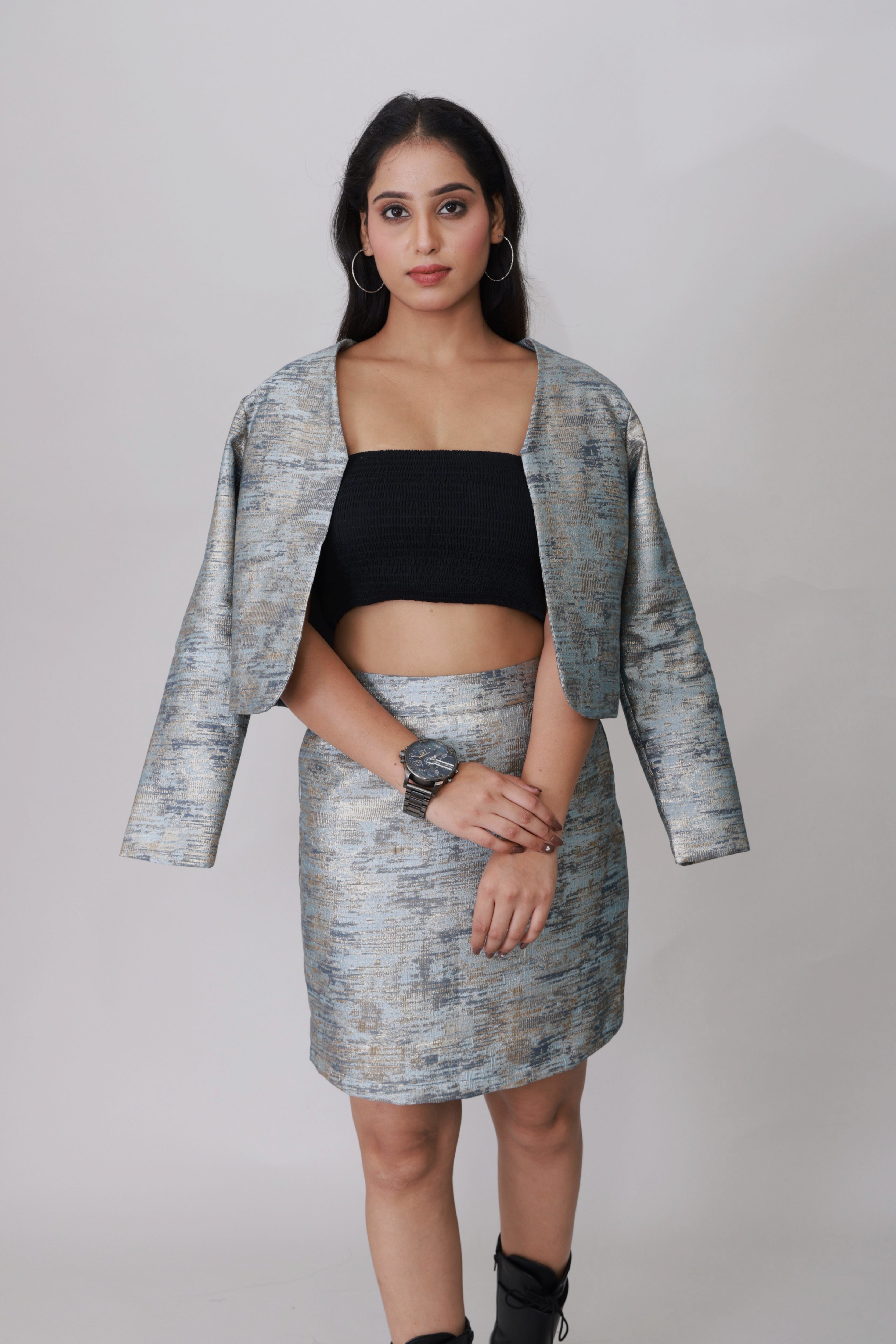 Silver Mist Co-ord Set