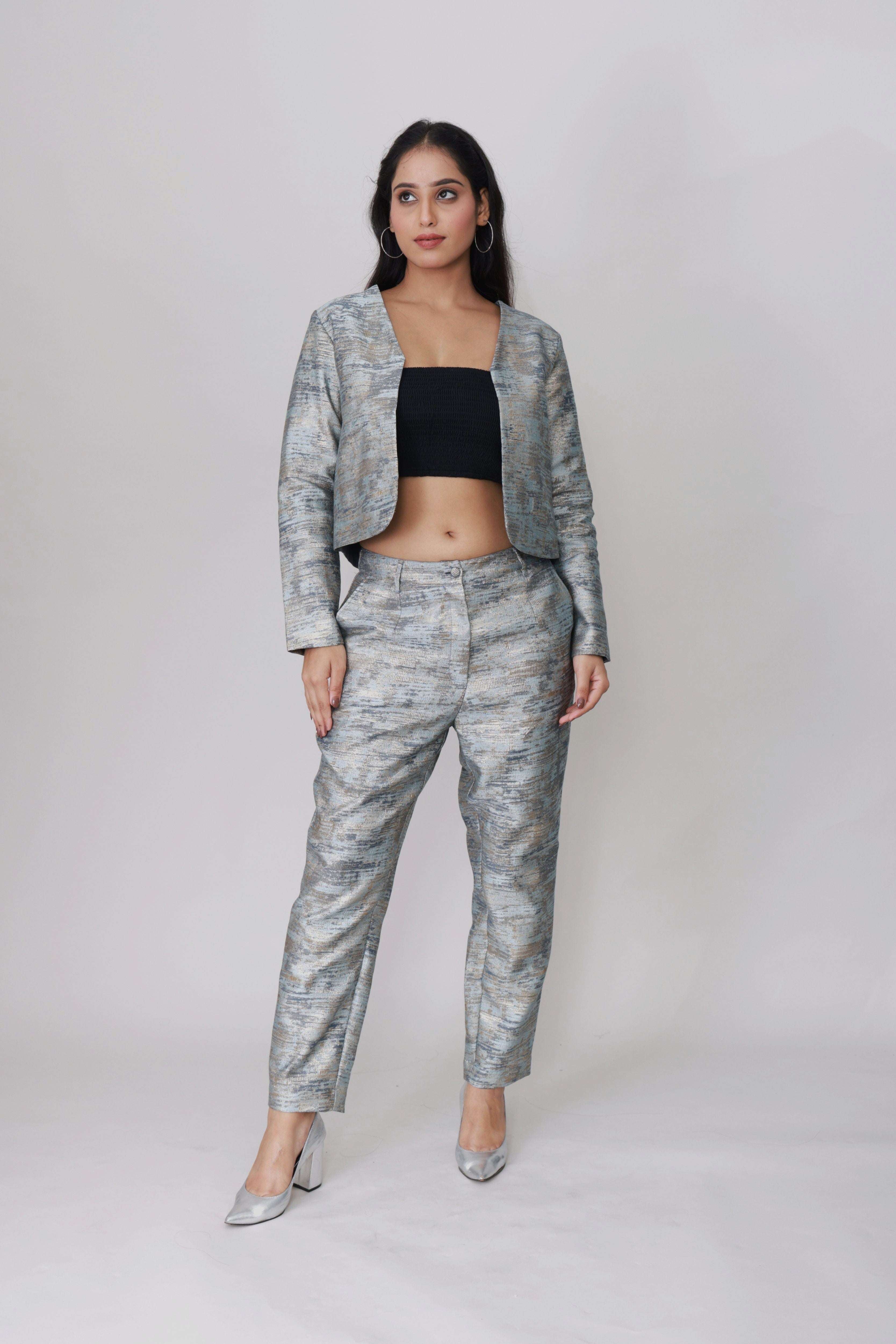 Silver Mist Co-ord Set