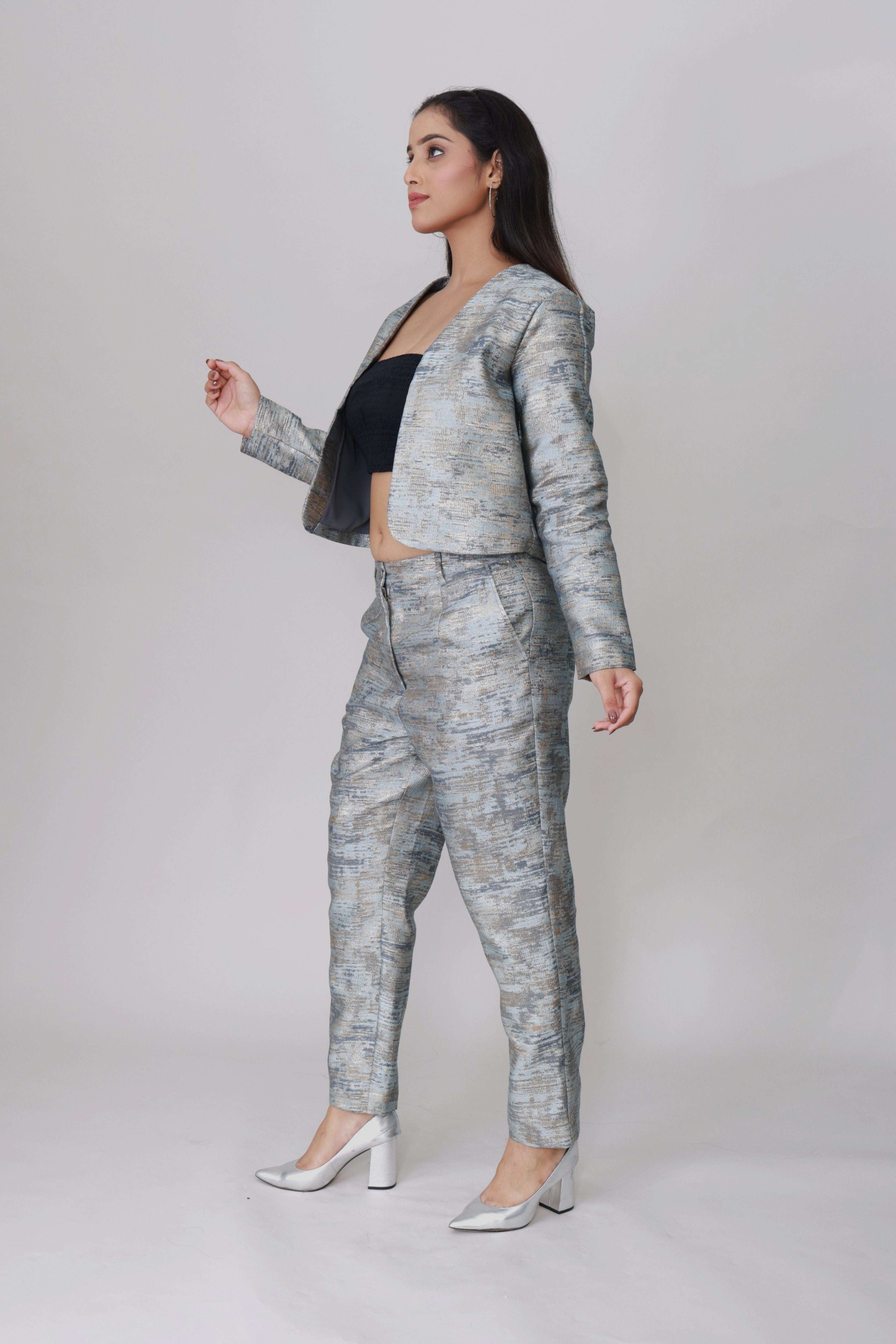Silver Mist Co-ord Set