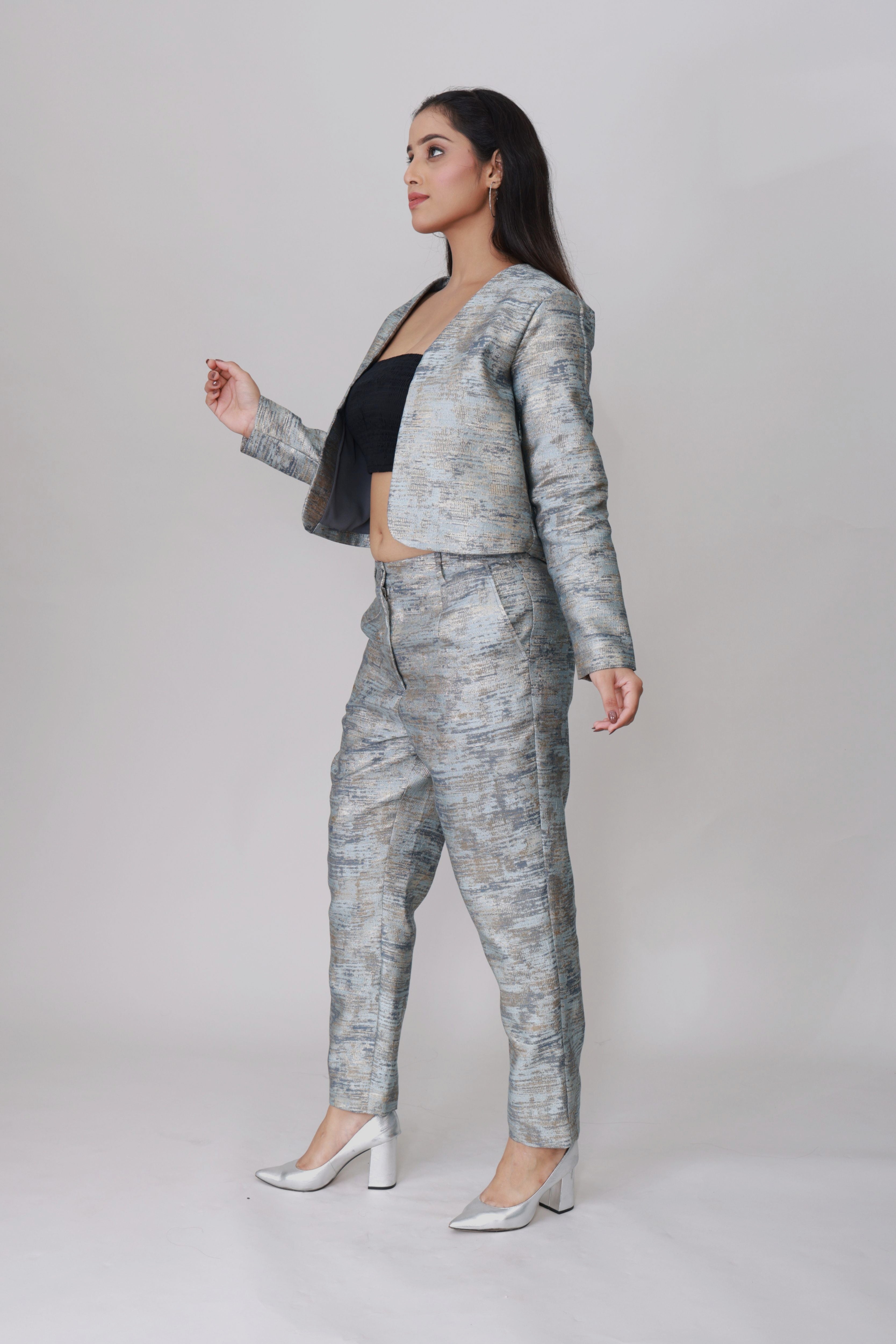 Silver Mist Co-ord Set