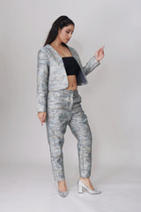 Silver Mist Co-ord Set