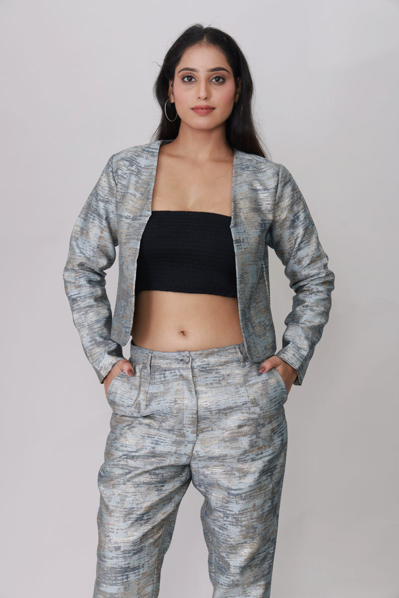 Silver Mist Co-ord Set