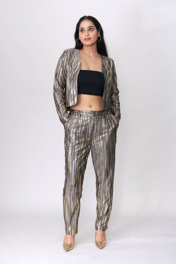 Silver Streak Co-ord Set