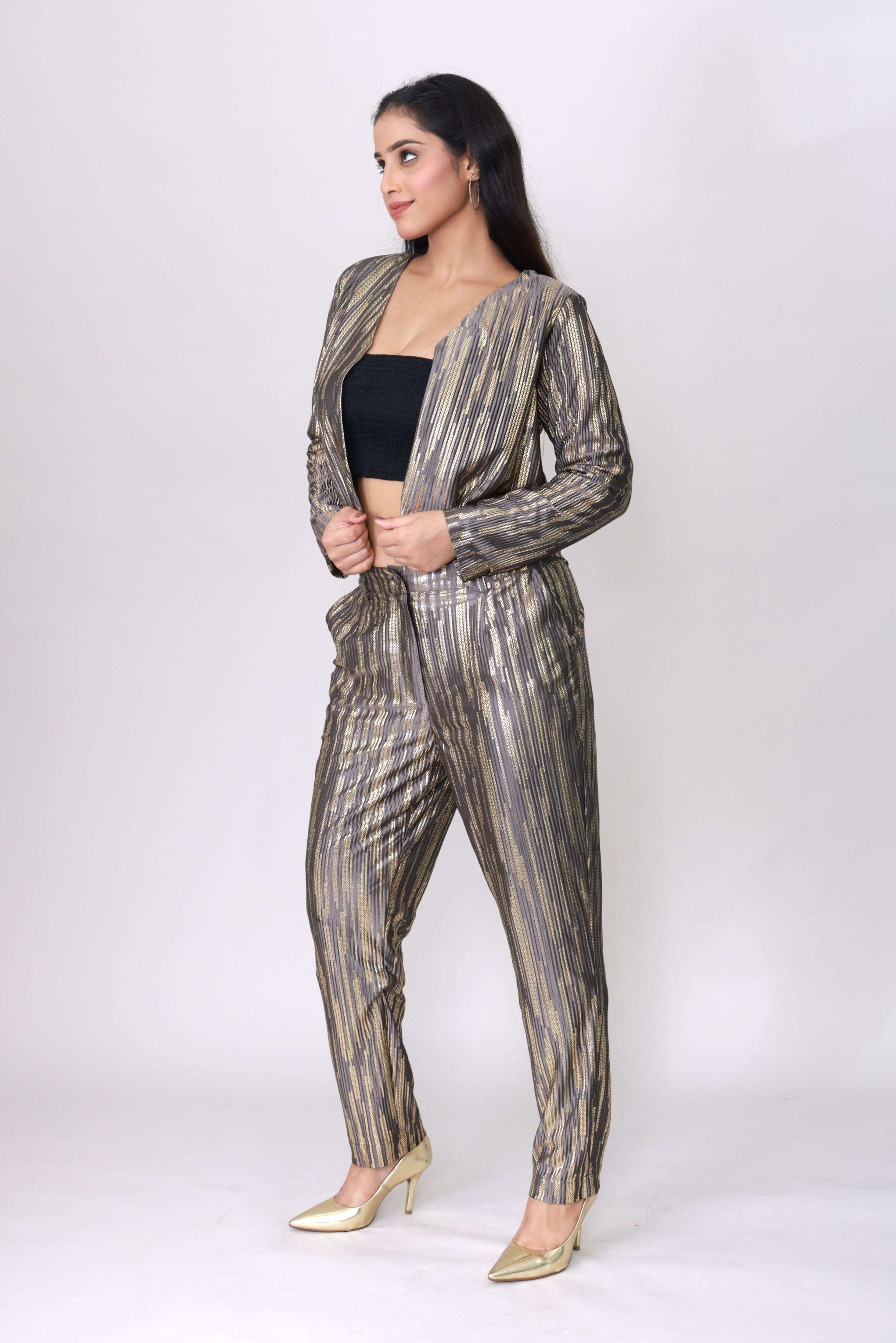 Silver Streak Co-ord Set