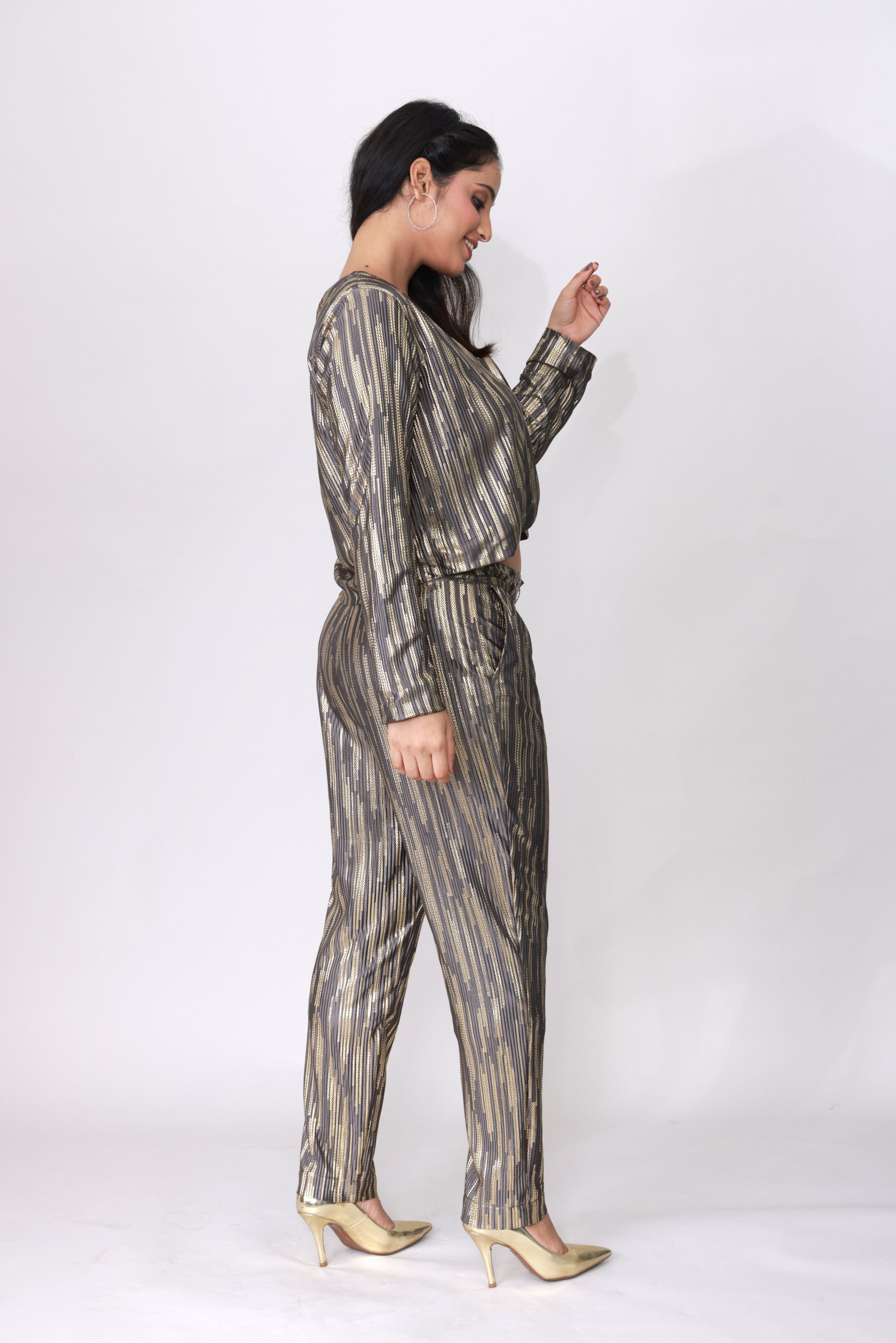 Silver Streak Co-ord Set