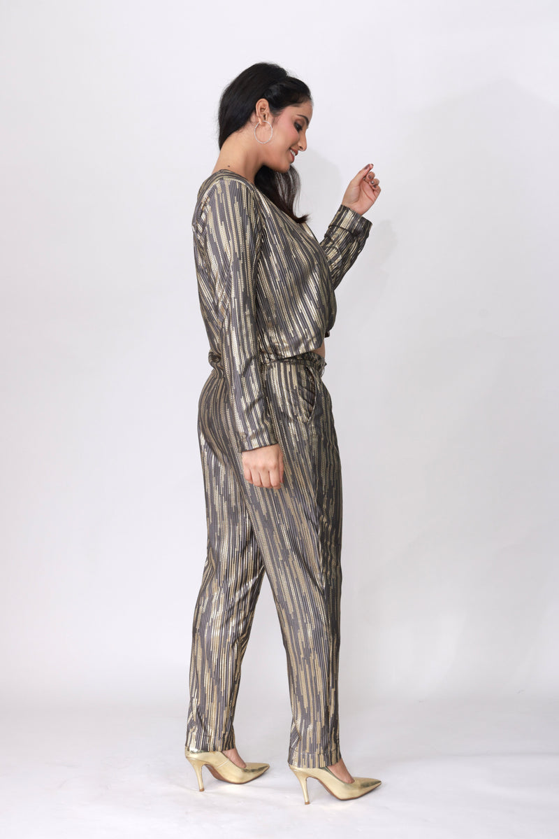 Silver Streak Co-ord Set