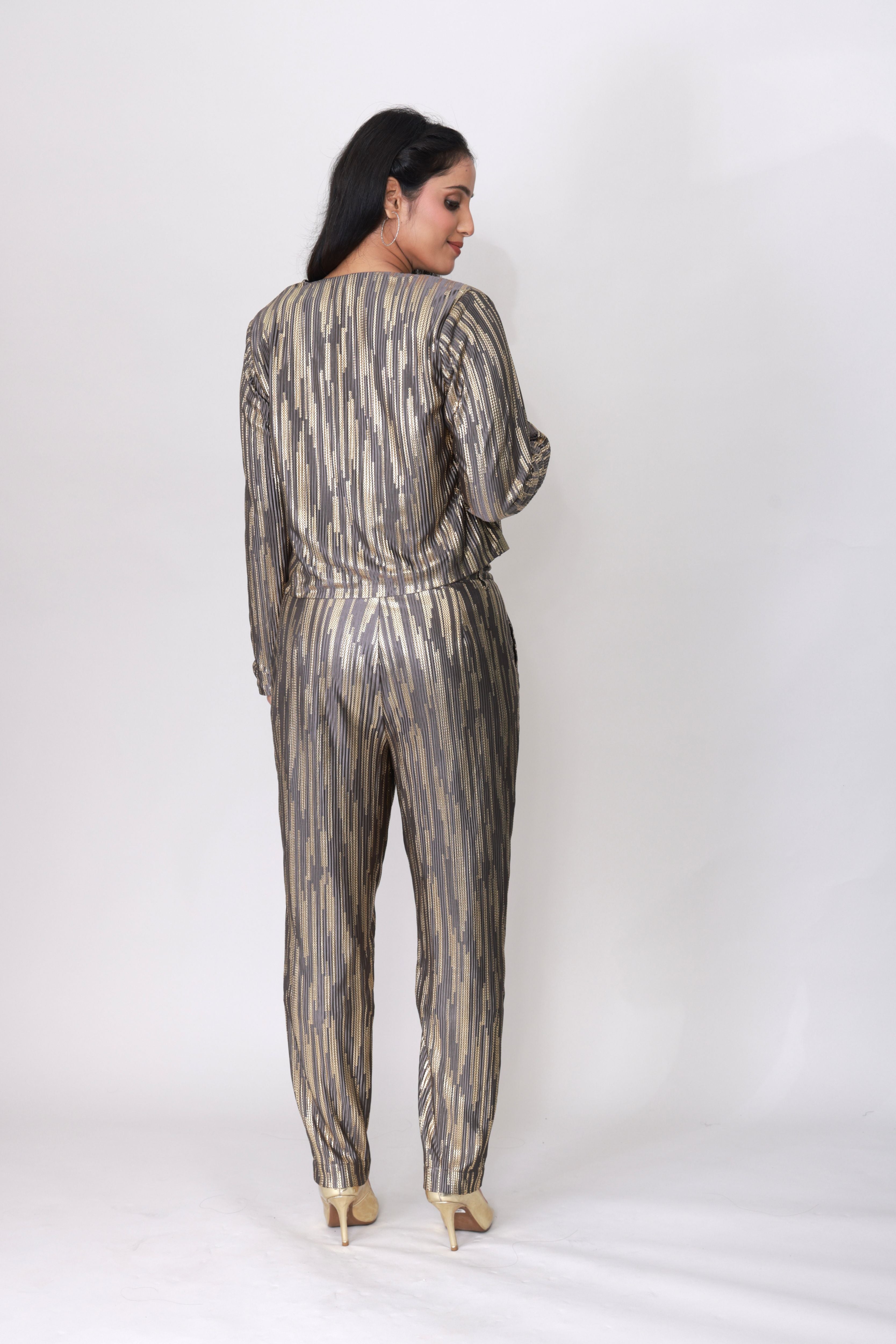Silver Streak Co-ord Set