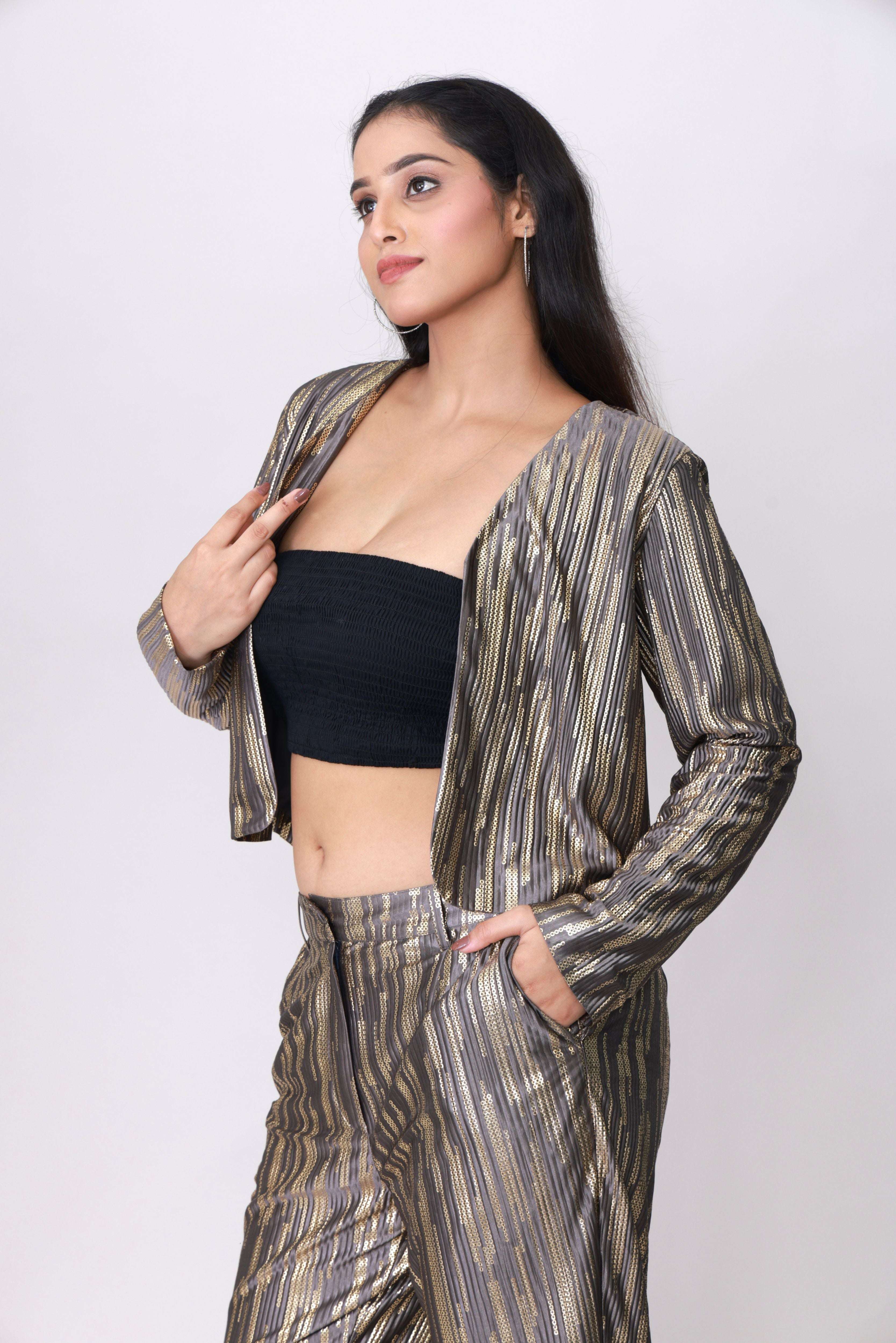 Silver Streak Co-ord Set