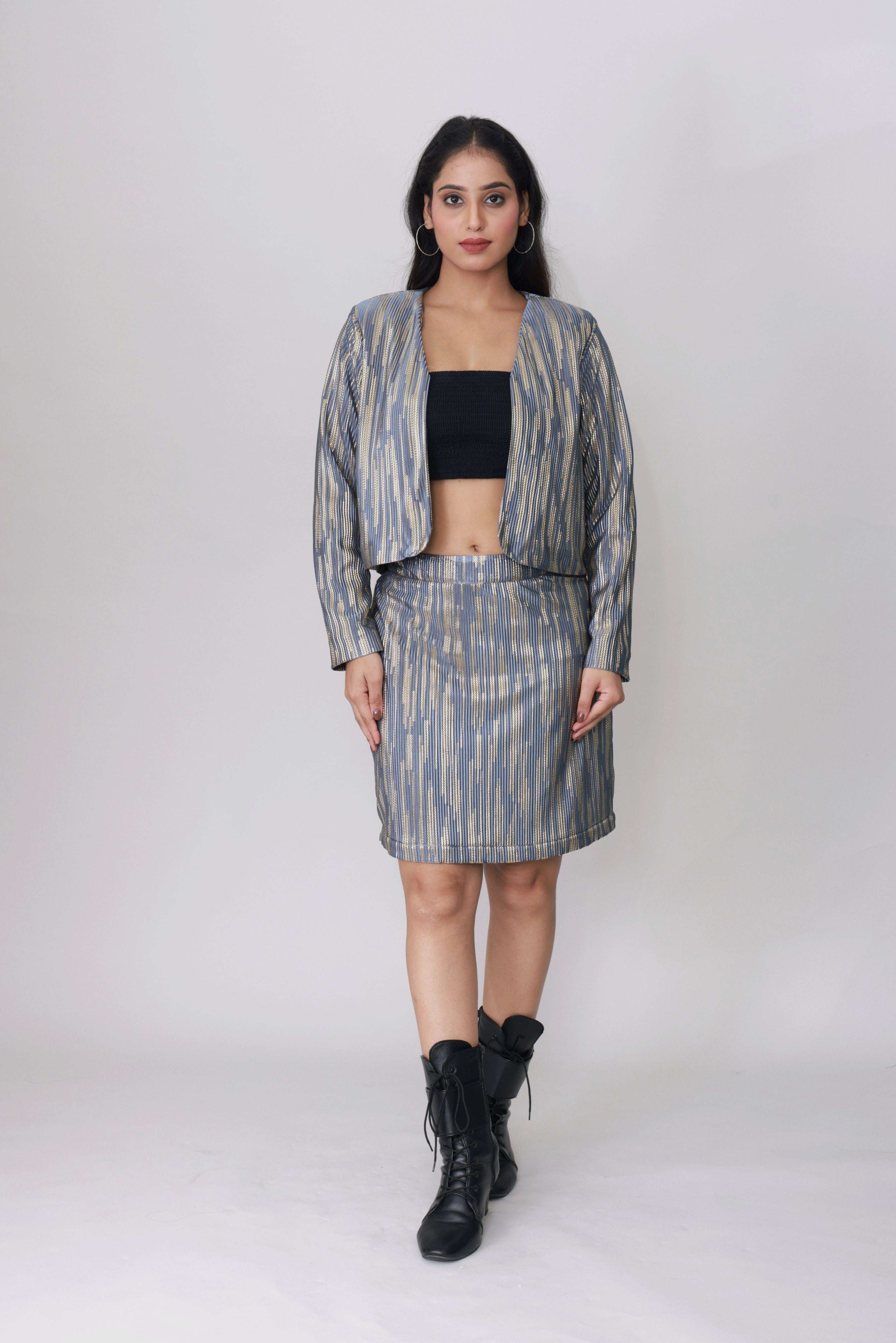 Silver Streak Co-ord Set