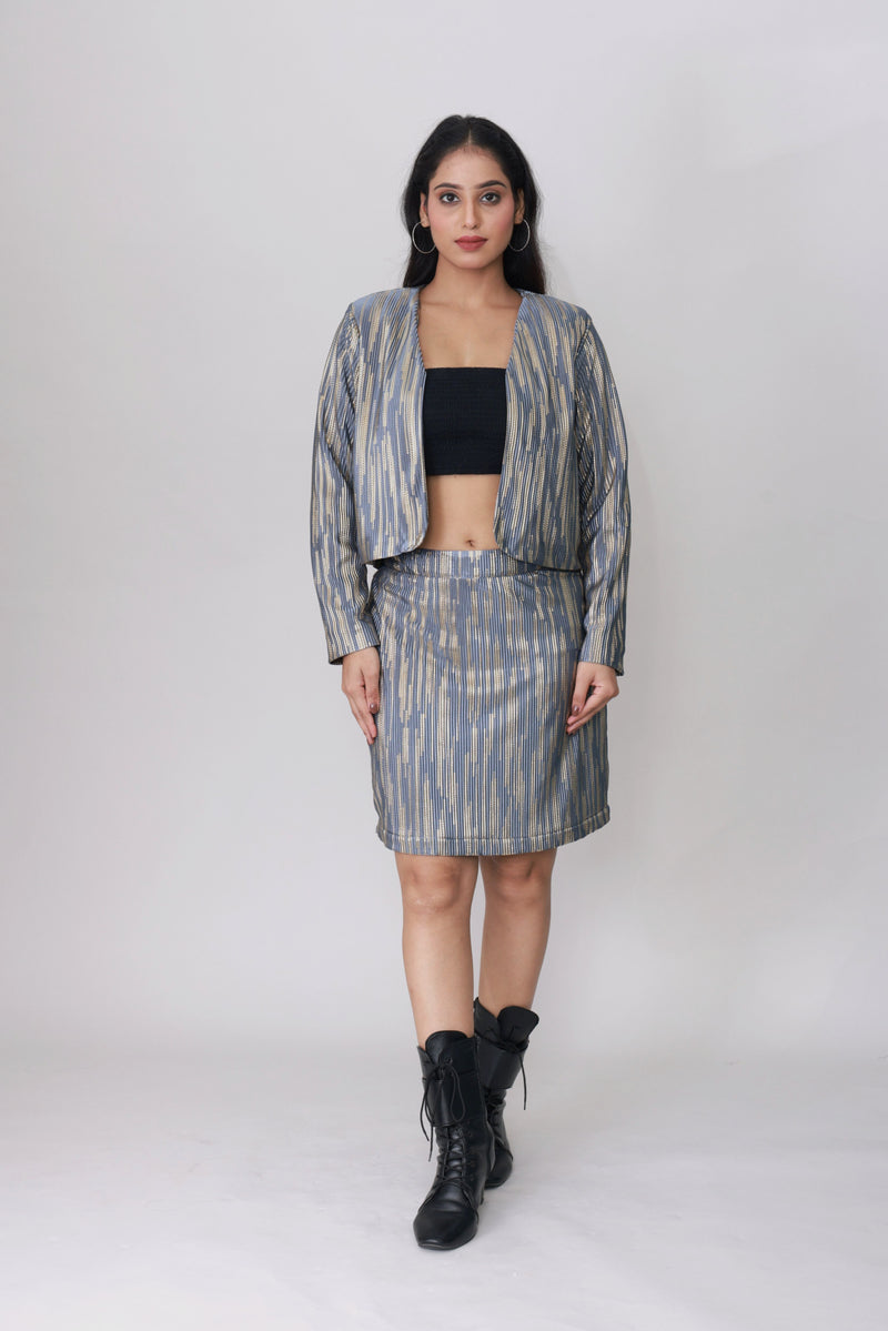 Silver Streak Co-ord Set