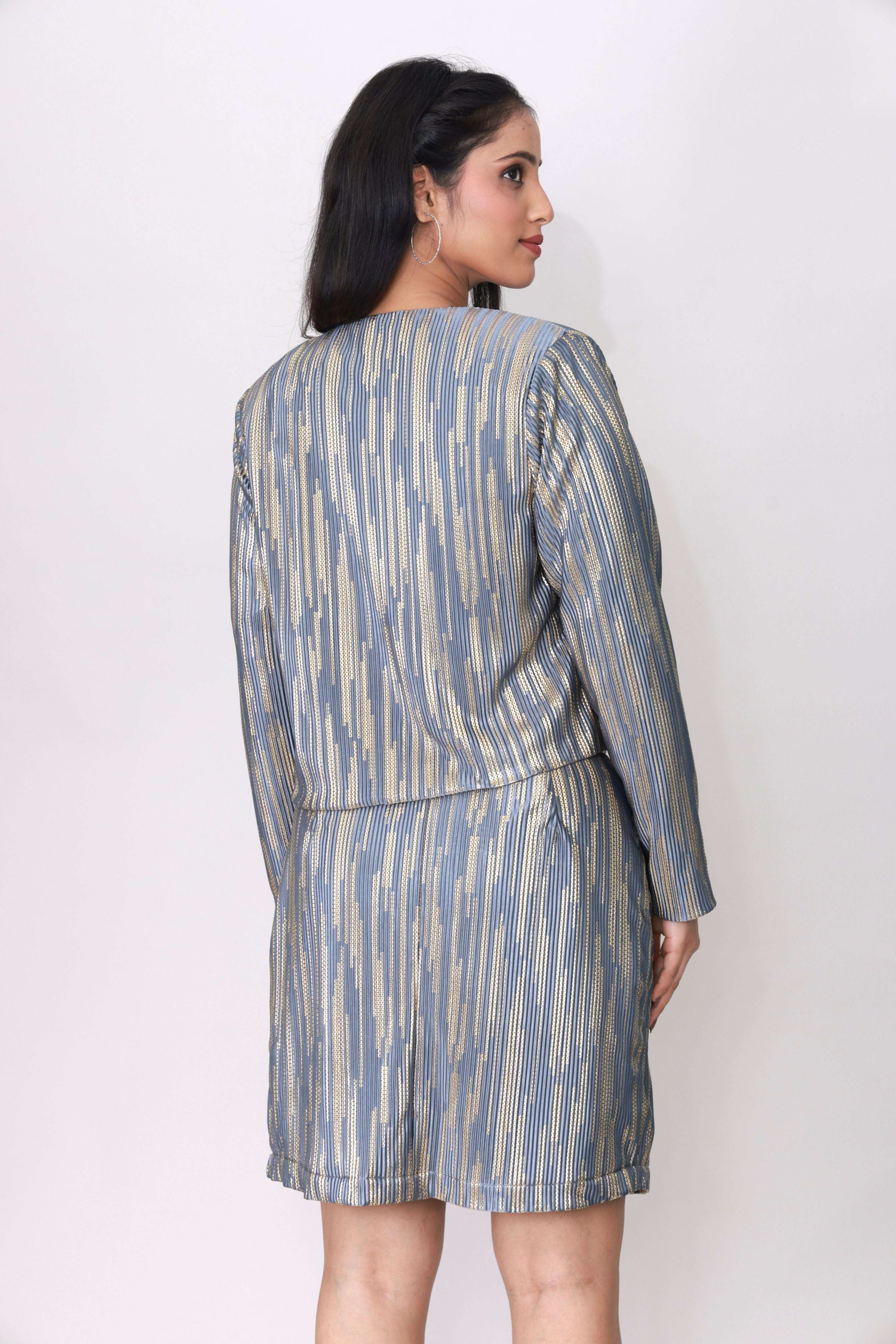 Silver Streak Co-ord Set
