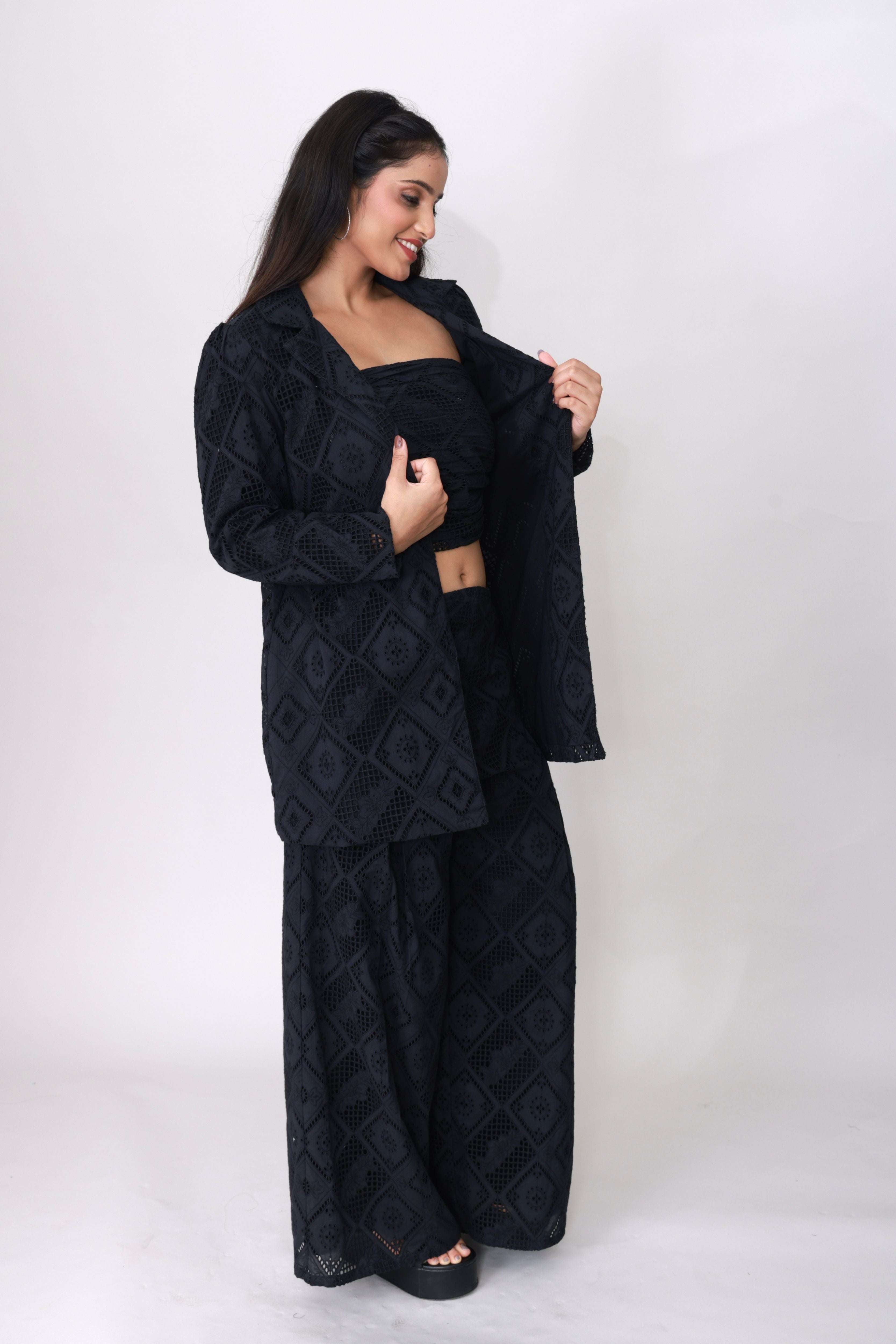 Schifflie Luxe Blazer