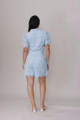 Azure Eyelet Co-ord Set