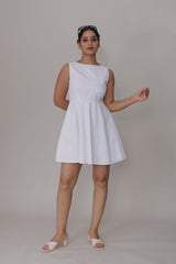 Summer Serenity Schiffli Fit & Flare Dress