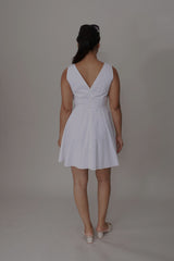 Summer Serenity Schiffli Fit & Flare Dress