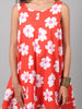 Flirty Floral Dress - Red Bloom