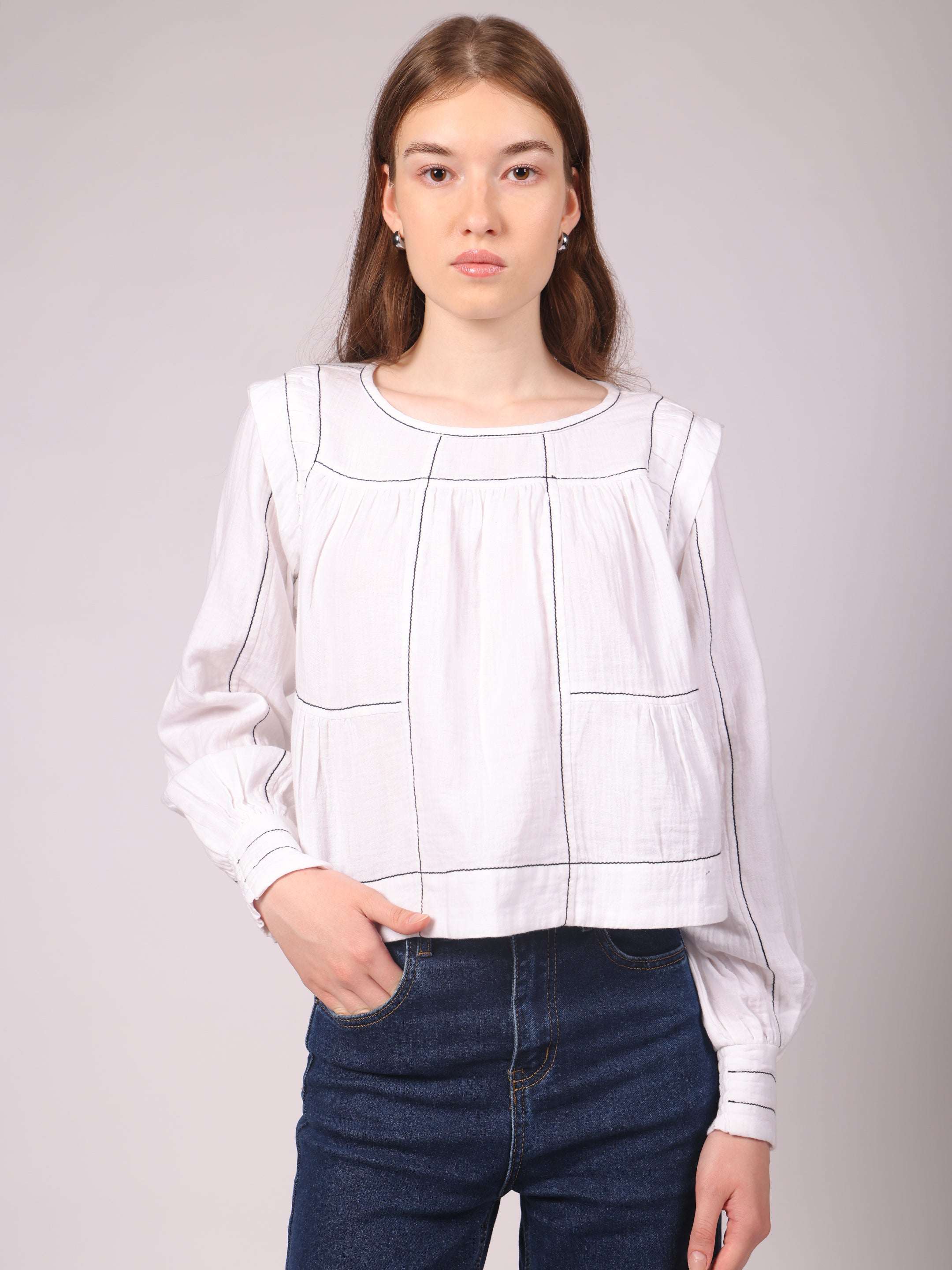 Swing Crop Top Summer White