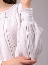 Swing Crop Top Summer White