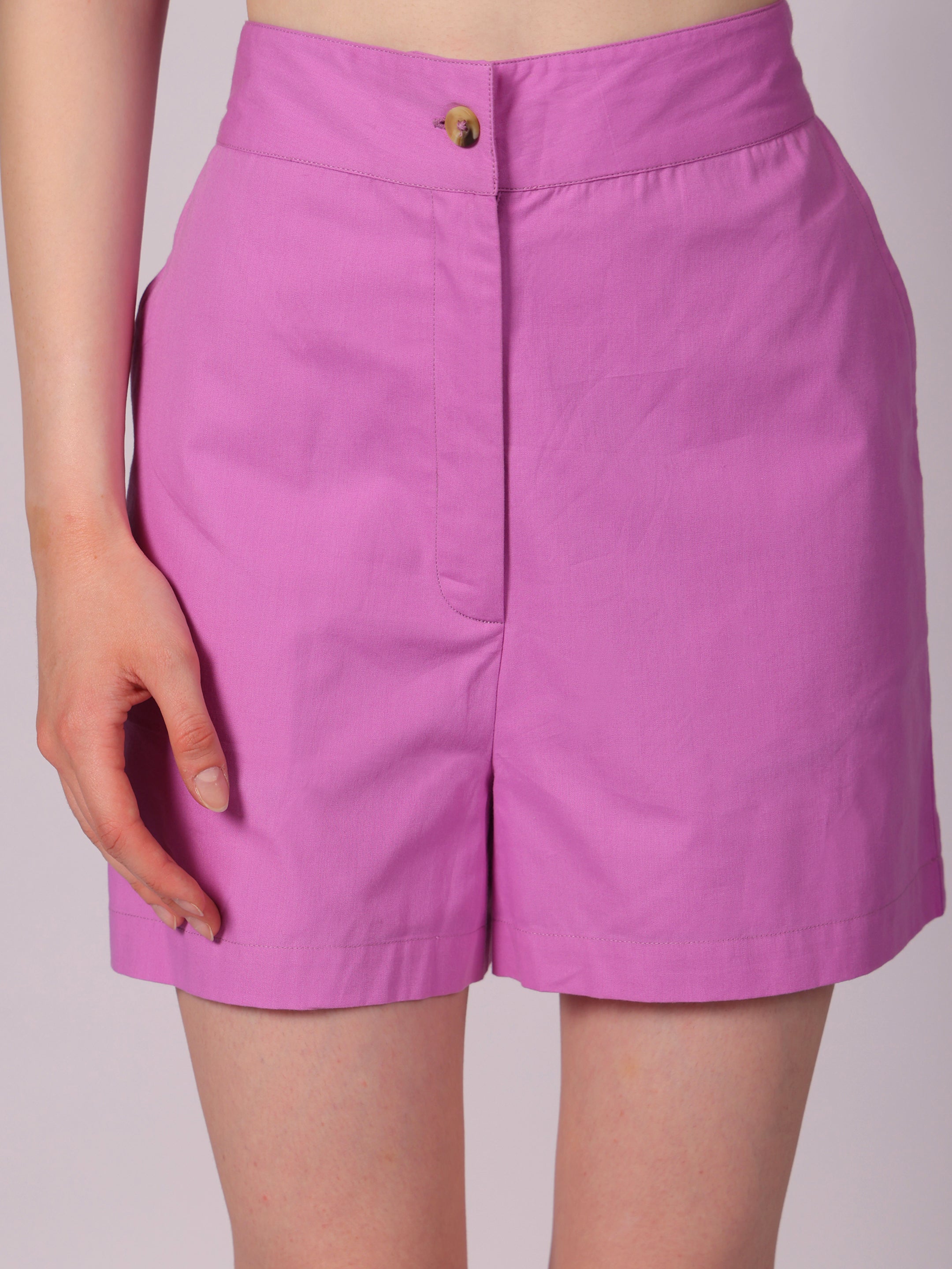 Lime & Lilac Color-block Co-ord Set