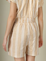Golden Stripe Playsuit