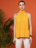 Polka Dots Printed Summer Viscose Polka Dots - Yellow