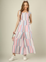 Aurora Pastel stripe Jumpsuit