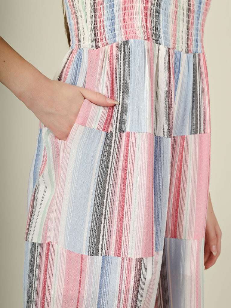 Aurora Pastel stripe Jumpsuit
