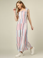 Aurora Pastel stripe Jumpsuit