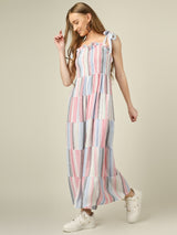 Aurora Pastel stripe Jumpsuit