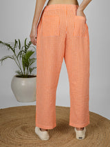 Citrus Grid Easy Pants