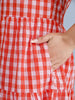 Ginger Gingham Dress