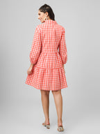 Ginger Gingham Dress