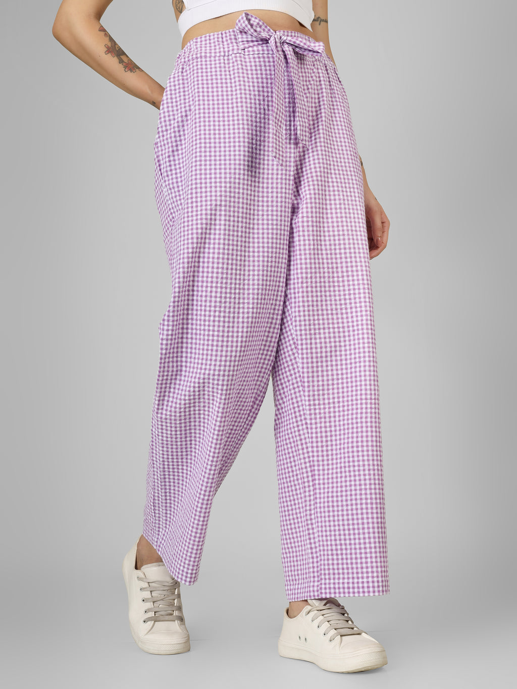 Citrus Grid Easy Pants