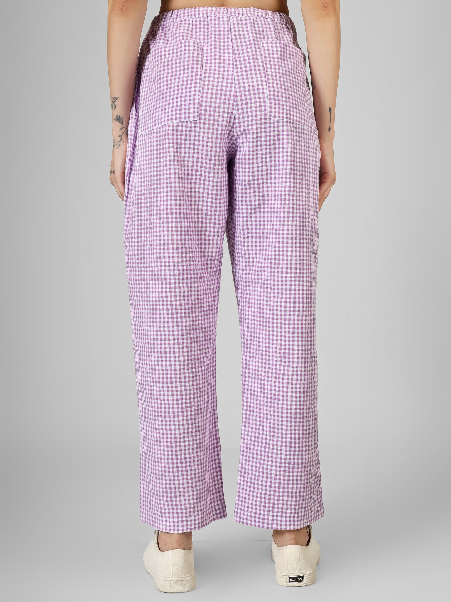 Citrus Grid Easy Pants