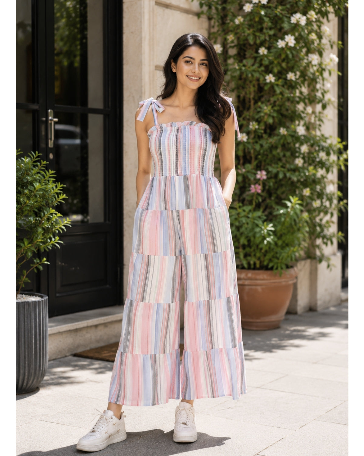 Aurora Pastel stripe Jumpsuit