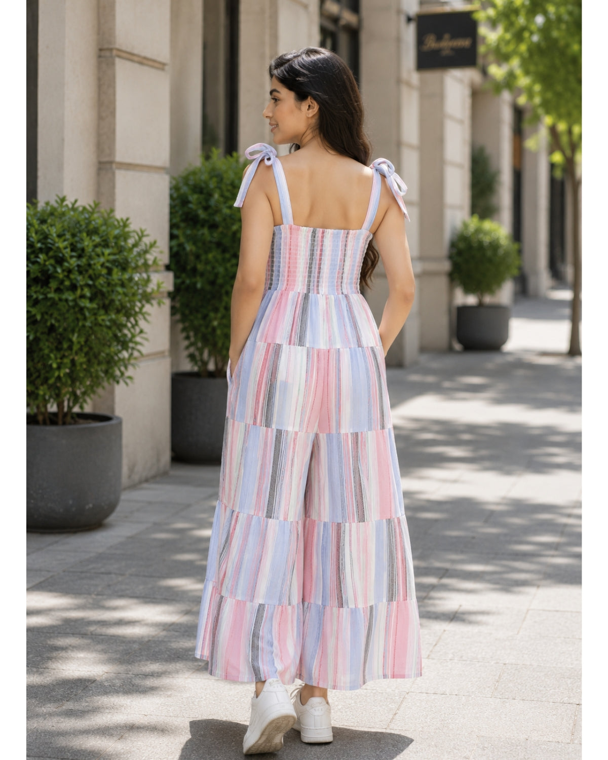 Aurora Pastel stripe Jumpsuit
