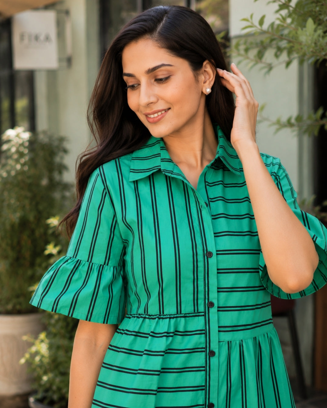 Emerald Ease Dress